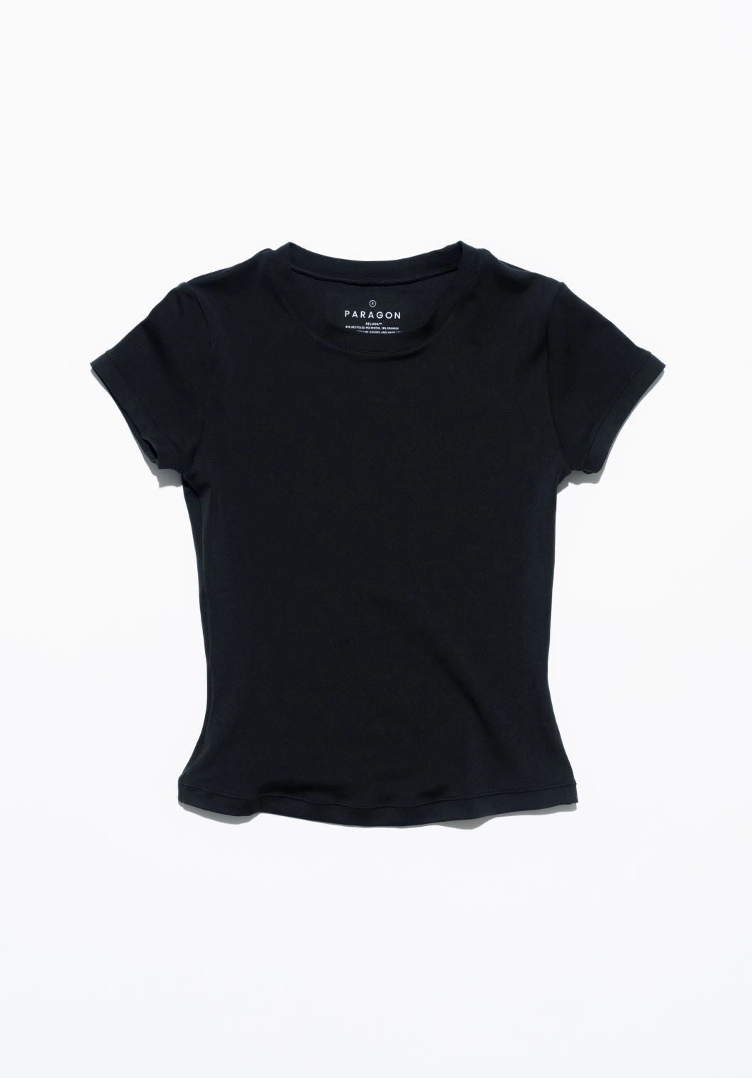 Reluna? Full Length Short Sleeve Top Black