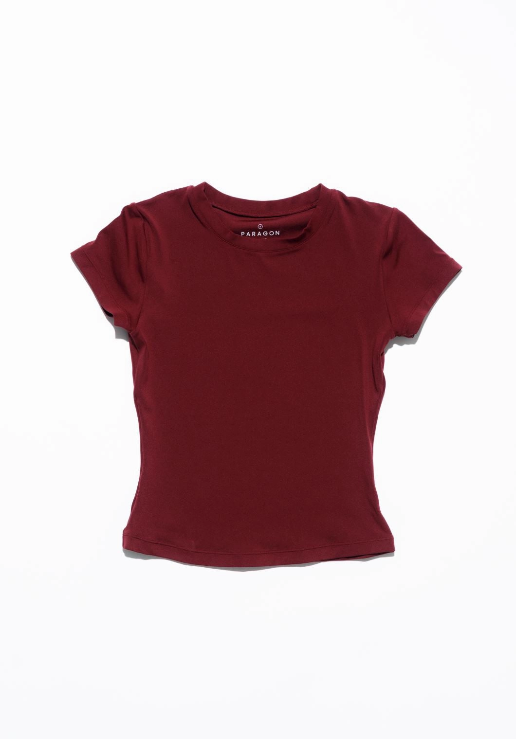 Reluna? Full Length Short Sleeve Top Red Velvet