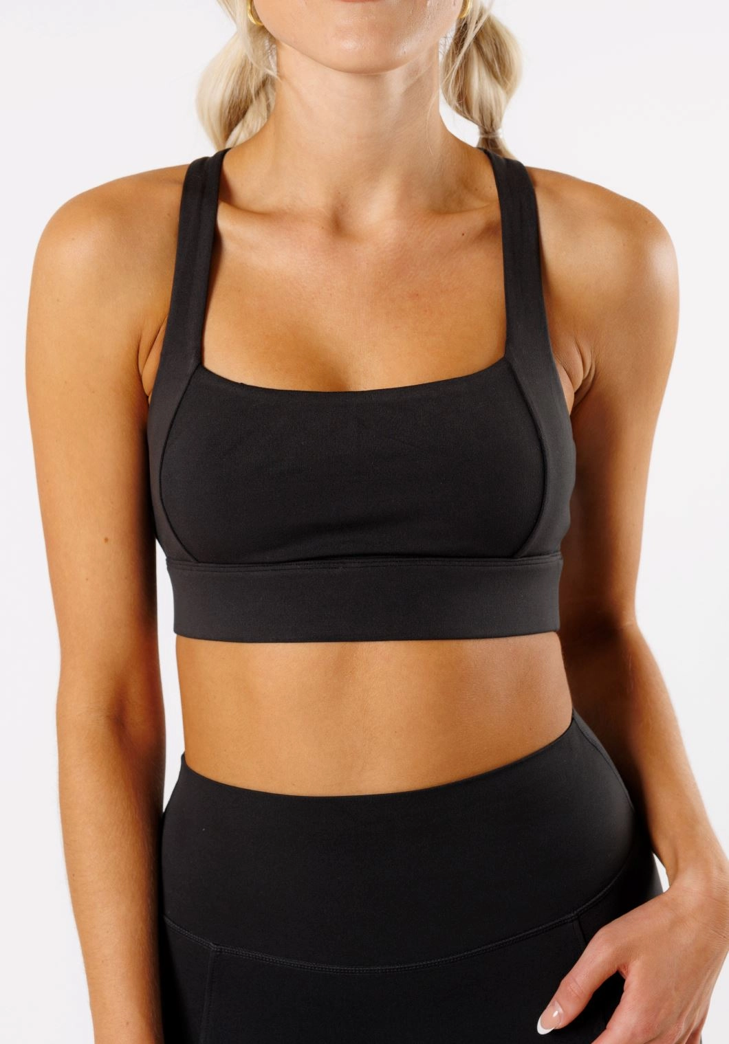 Reluna? Refined Square Bra Black