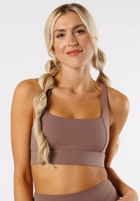 Reluna? Refined Square Bra Mushroon