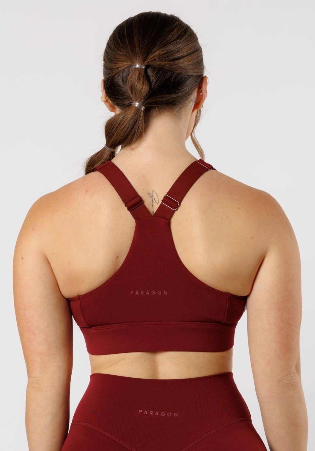 Reluna? Refined Square Bra Red Velvet