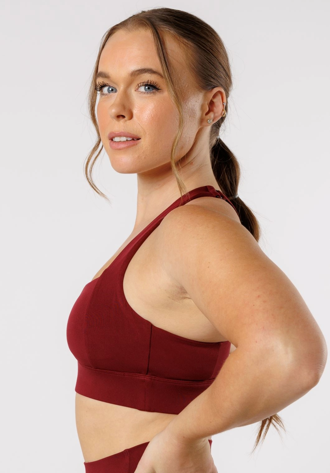 Reluna? Refined Square Bra Red Velvet
