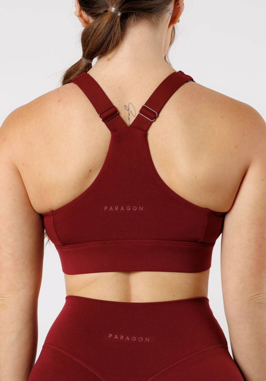 Reluna? Refined Square Bra Red Velvet