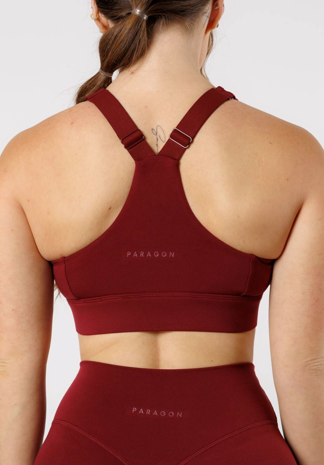 Reluna? Refined Square Bra Red Velvet
