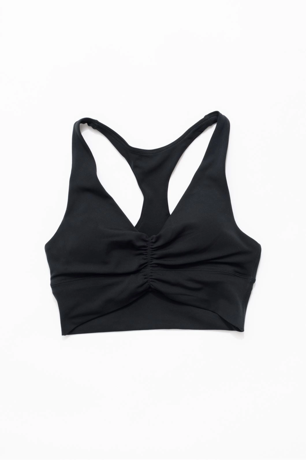 Reluna Ruched Bra Black