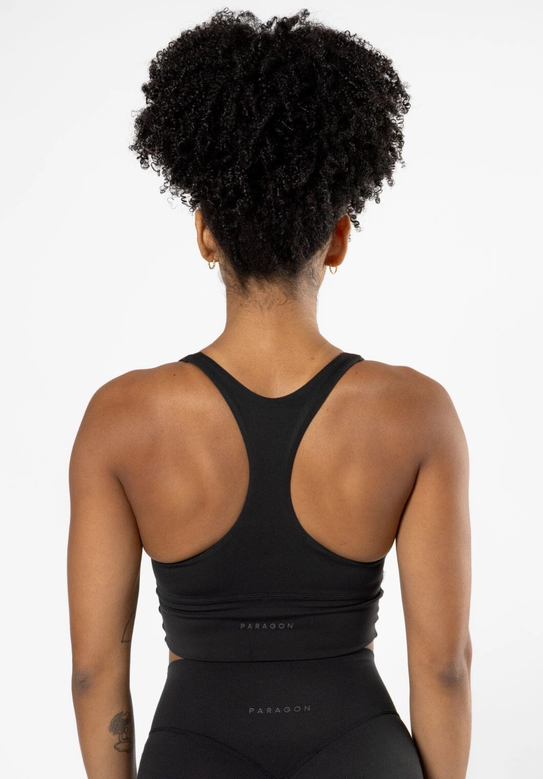 Reluna Ruched Bra Black
