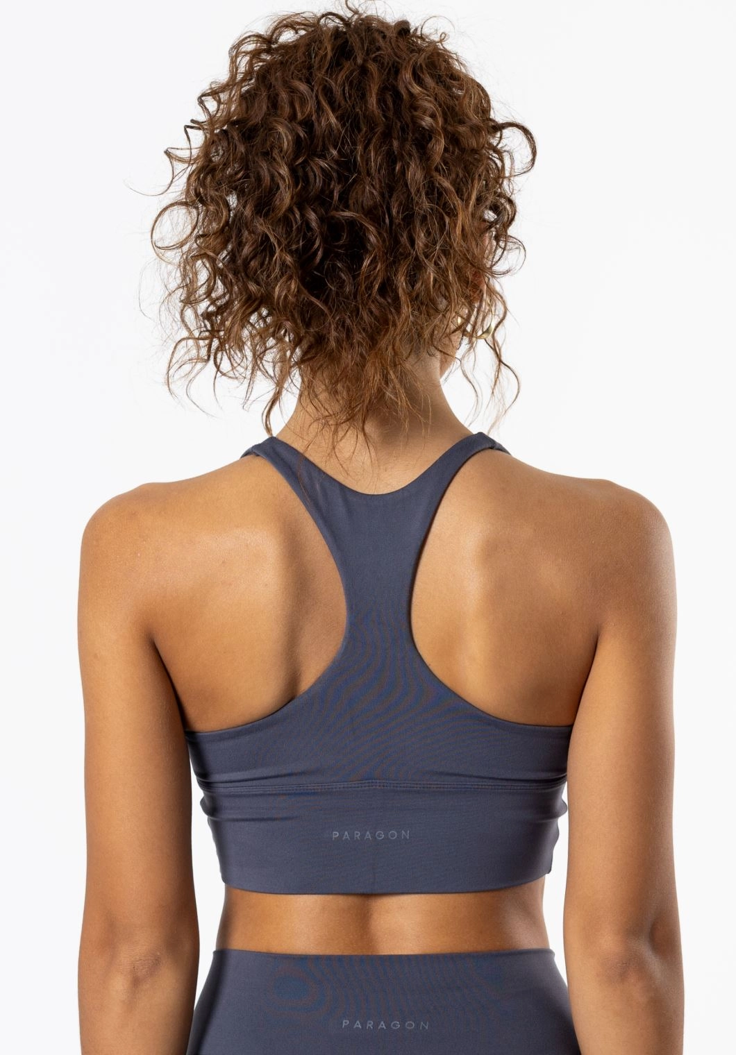 Reluna Ruched Bra Charcoal