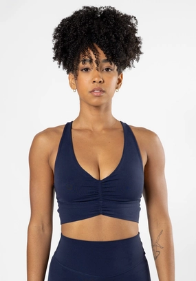 Reluna Ruched Bra Ink