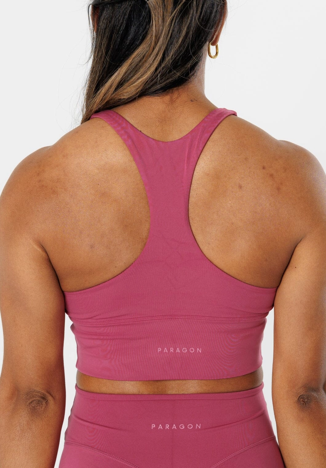 Reluna Ruched Bra Raspberry