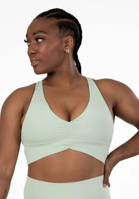 Reluna Ruched Bra Sage