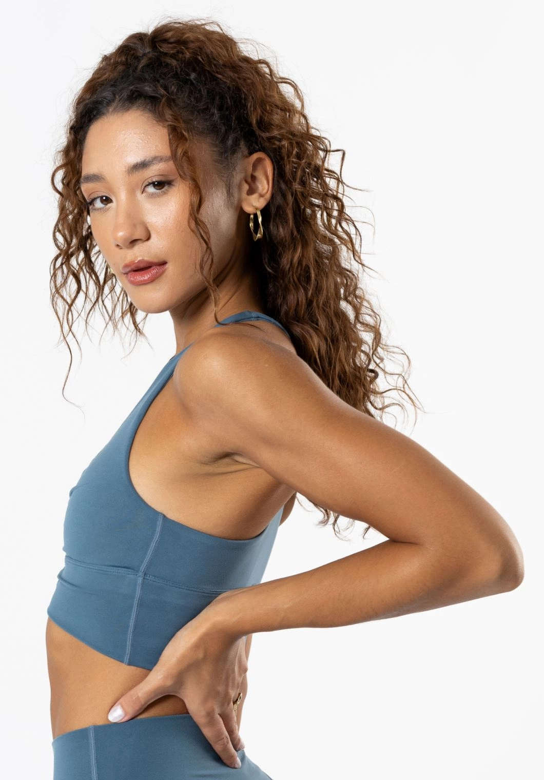 Reluna Ruched Bra Teal