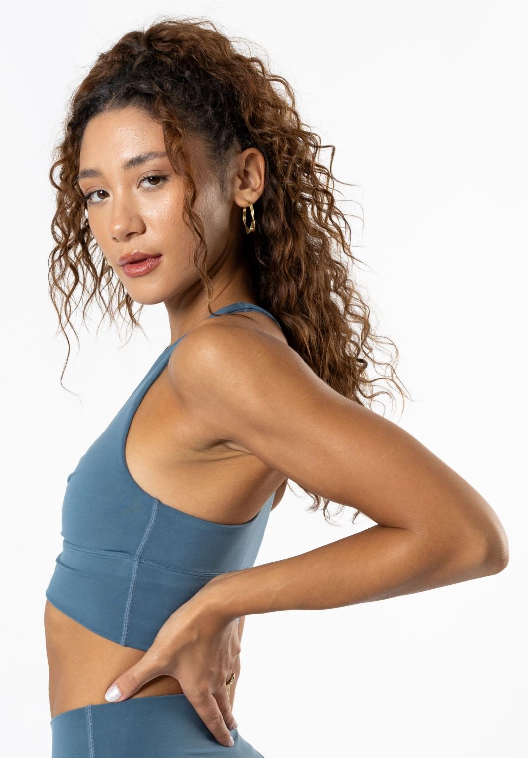 Reluna Ruched Bra Teal