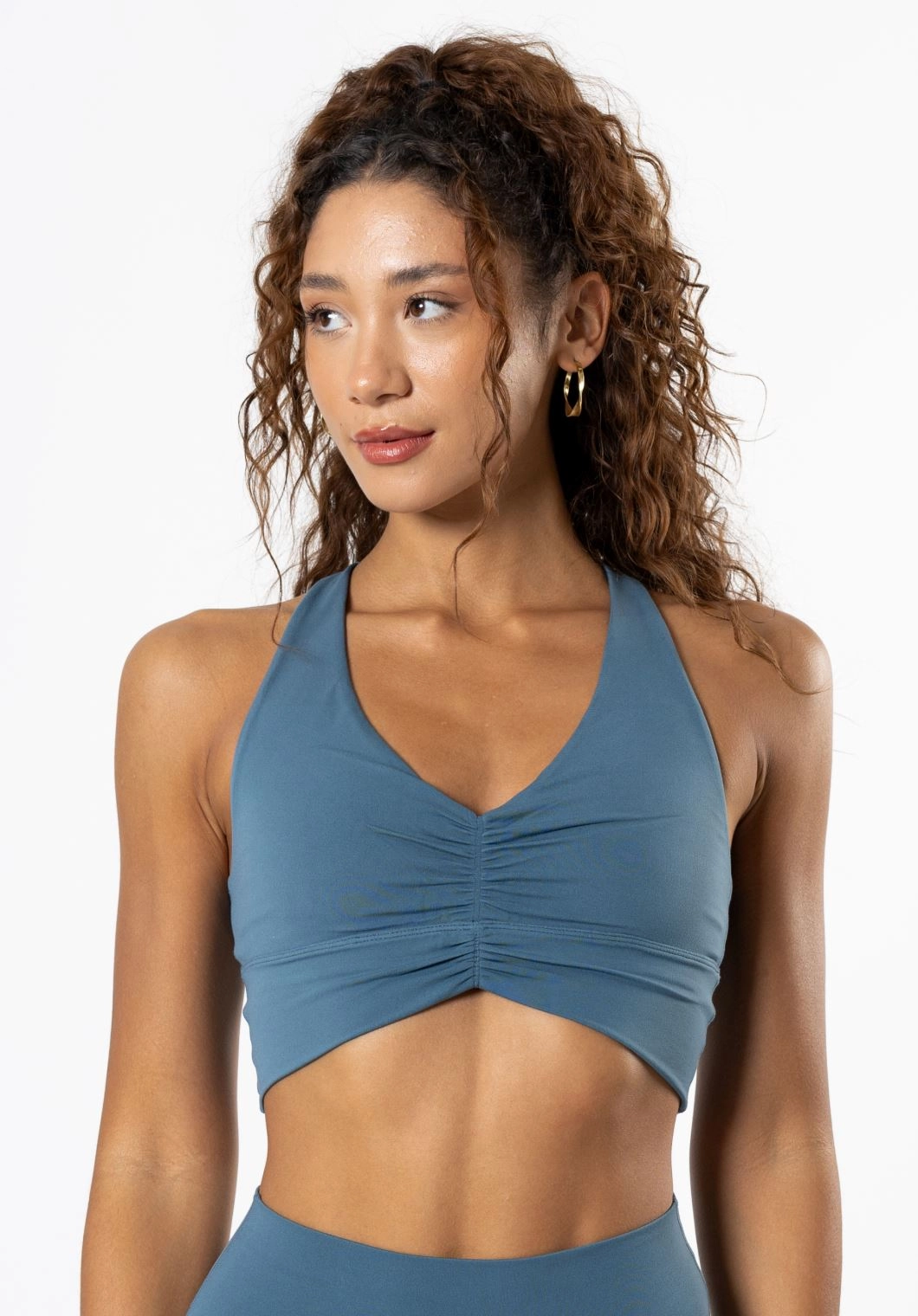 Reluna Ruched Bra Teal