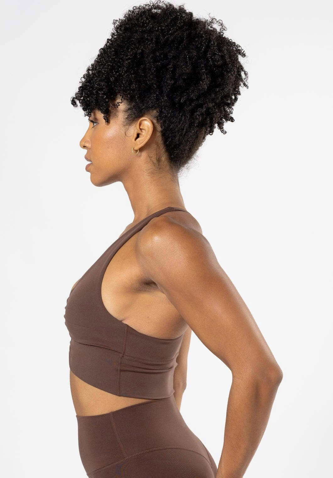 Reluna Ruched Bra Walnut