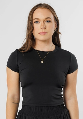 Reluna? Short Sleeve Mid Black
