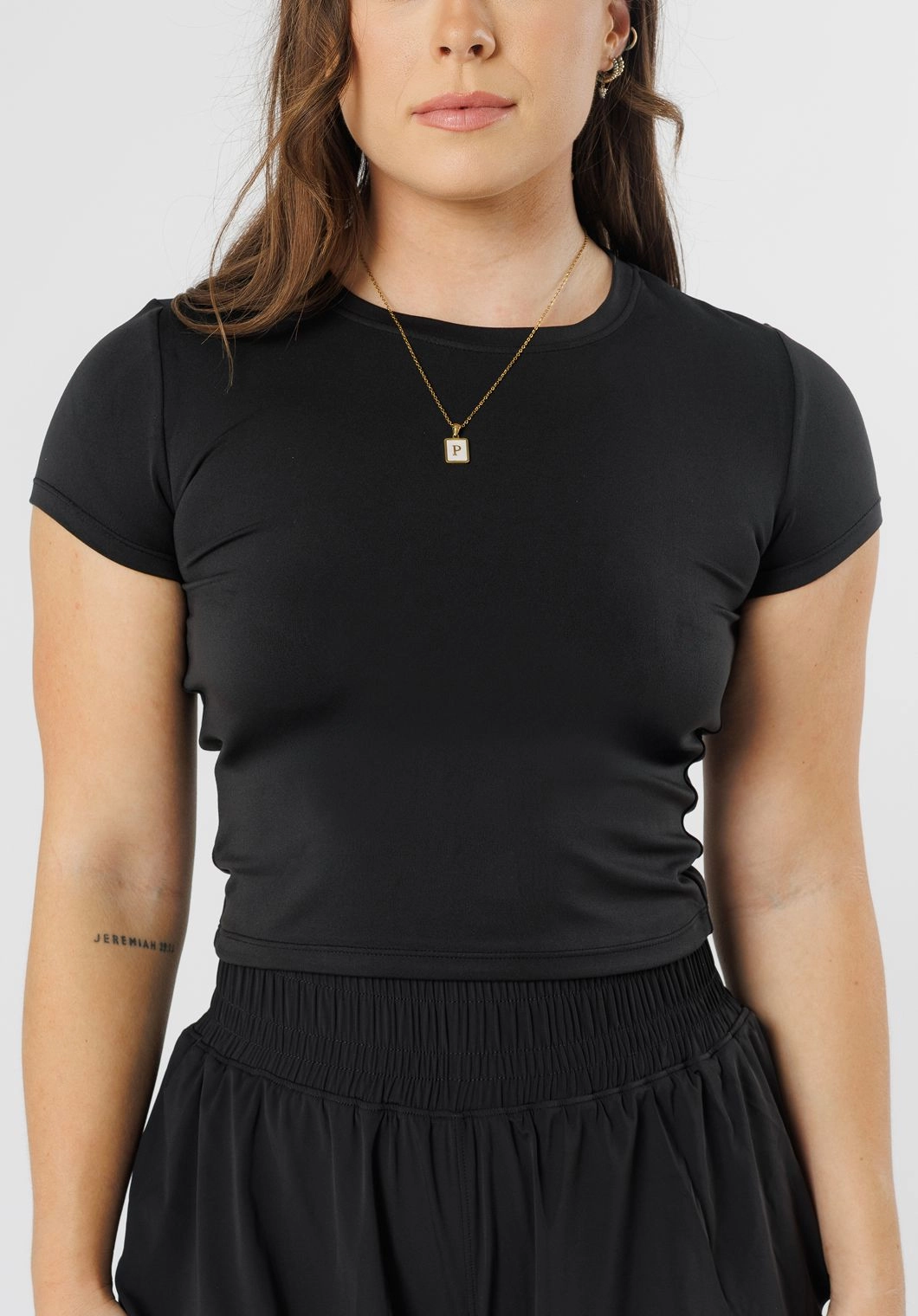 Reluna? Short Sleeve Mid Black