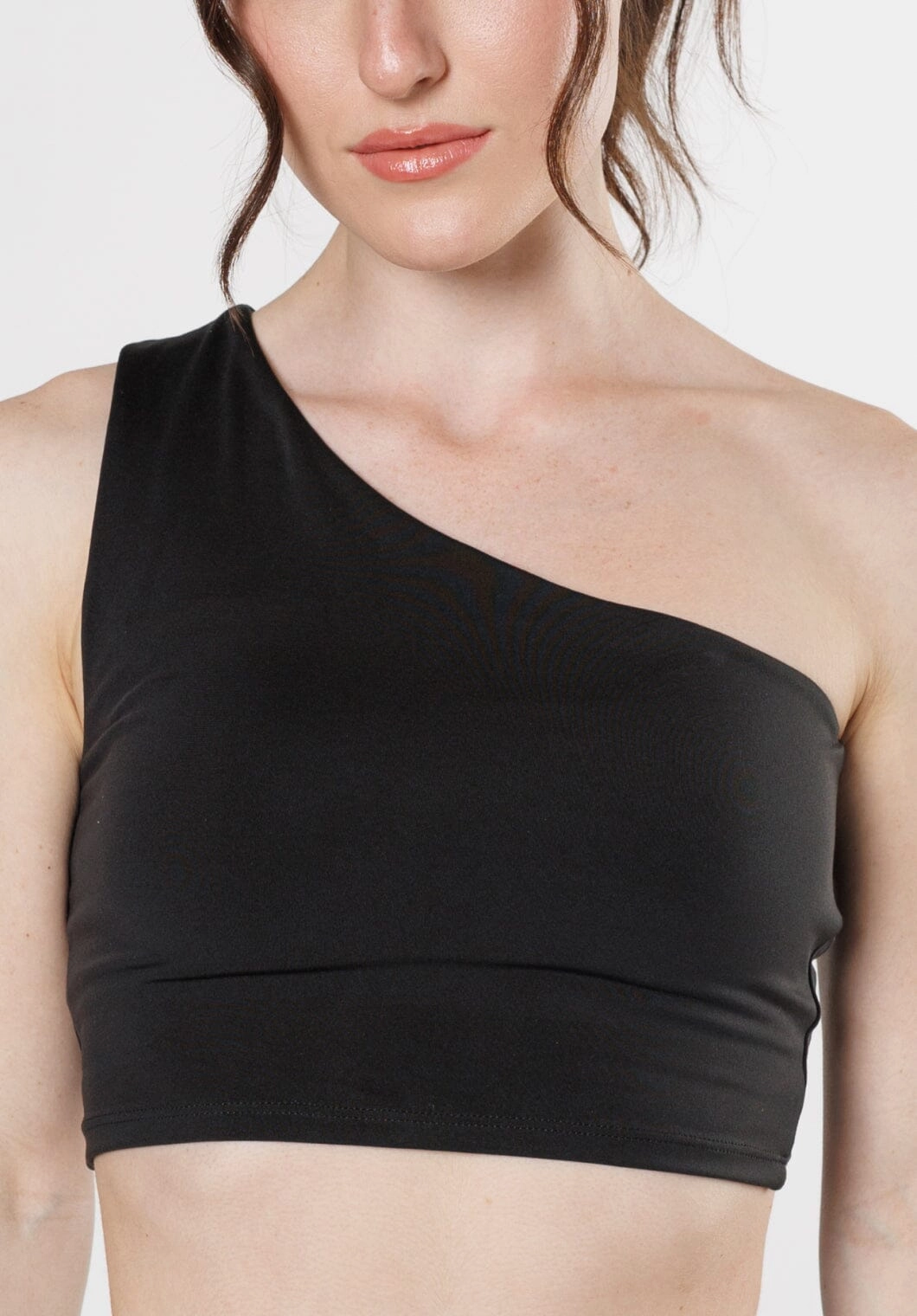 Reluna? Single Shoulder Brami Black