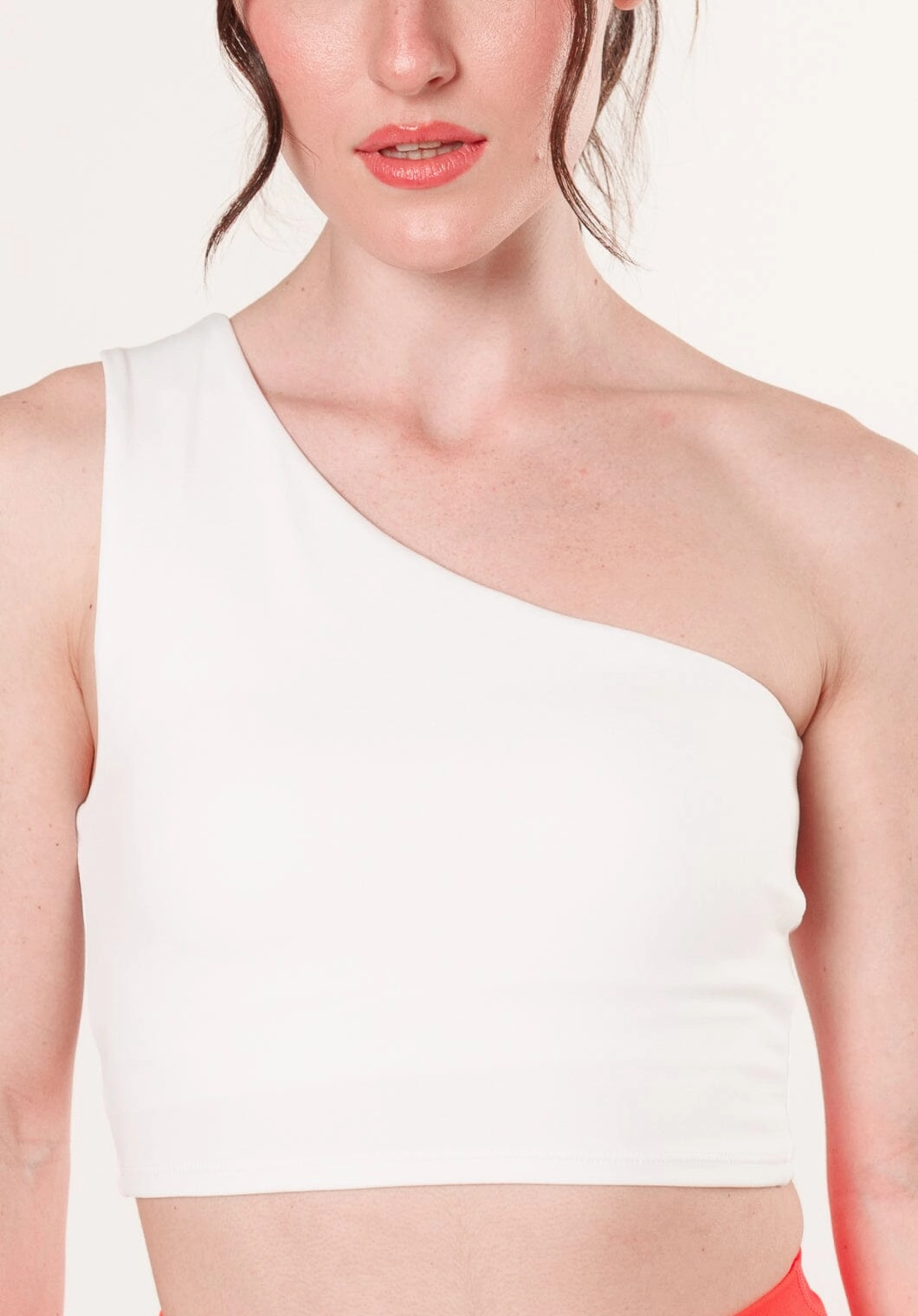 Reluna? Single Shoulder Brami White