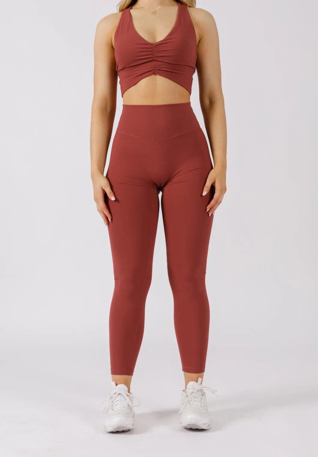 UltraLux Curve Contour Sculptseam? Legging Strawberry Quartz