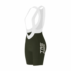 Women's Seamless Bibs | Dark Green