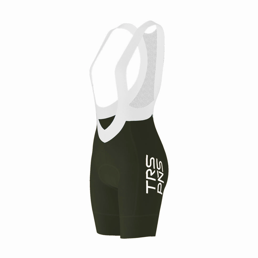 Women's Seamless Bibs | Dark Green