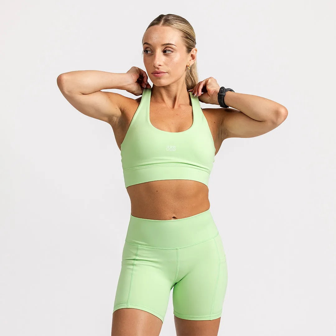 Women's Endurance Sports Bra | Lime Green