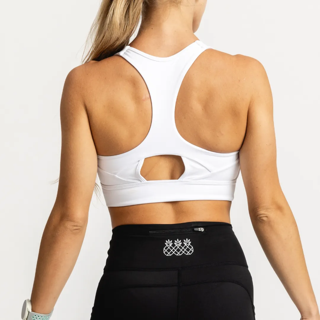 Women's Endurance Sports Bra | White