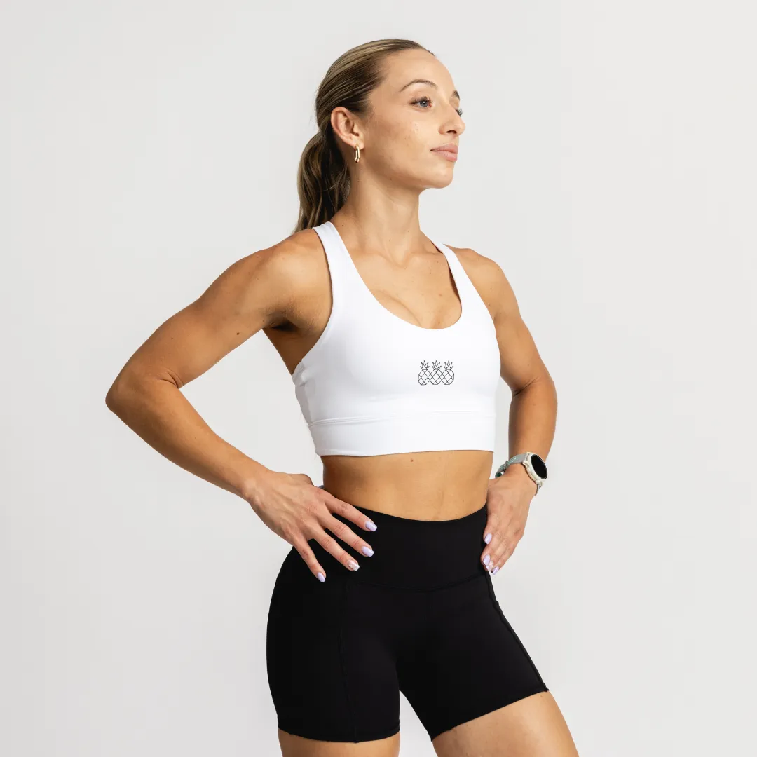 Women's Endurance Sports Bra | White
