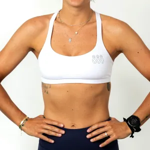 Women's Freedom Sports Bra | White
