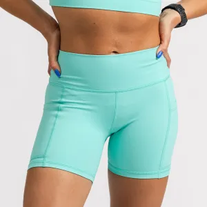 Women's OMG Shorts 5" | Aqua Beam