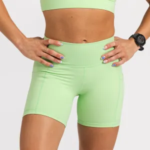 Women's OMG Shorts 5" | Lime Green