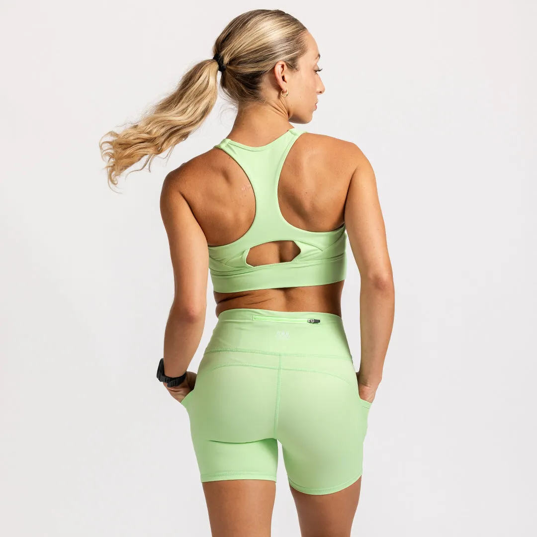 Women's OMG Shorts 5" | Lime Green