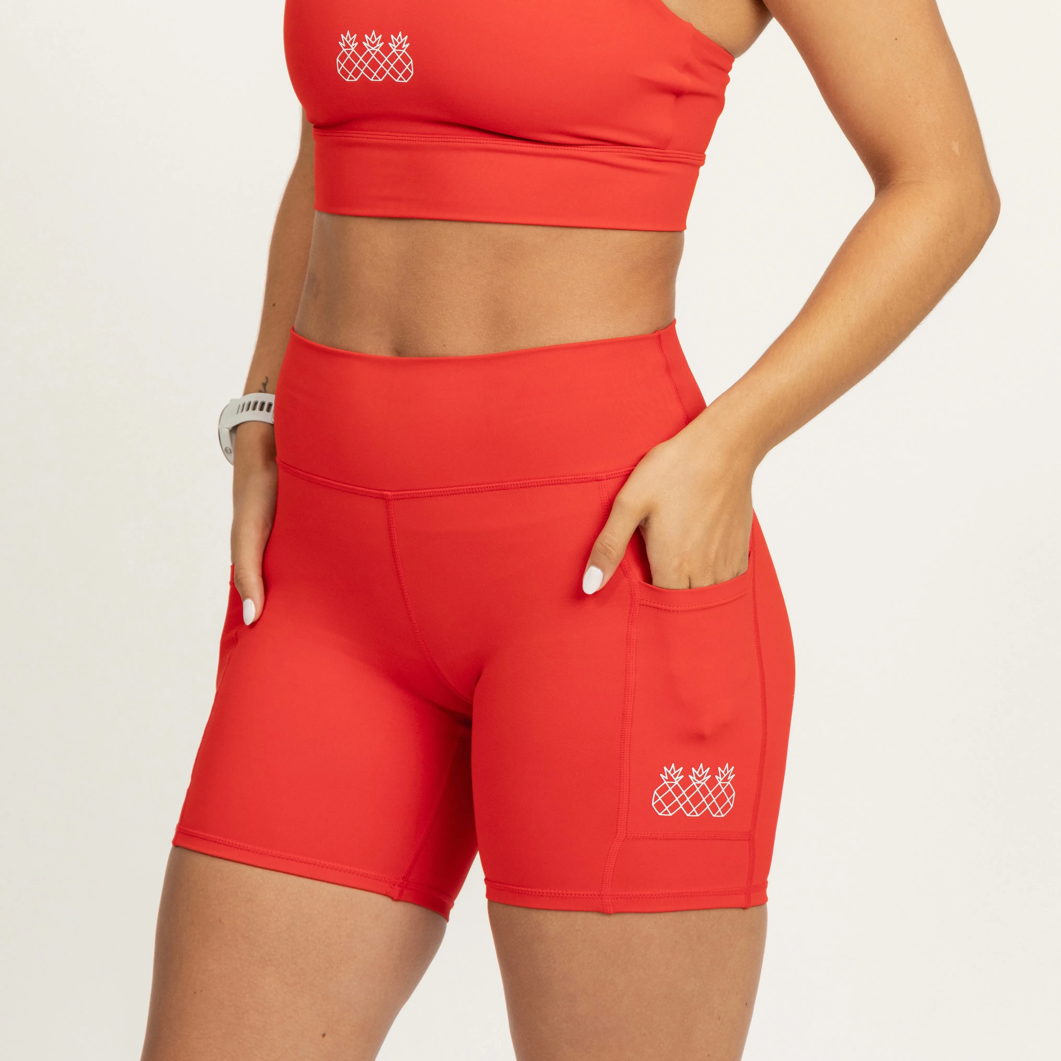 Women's OMG Shorts 5" |  Red